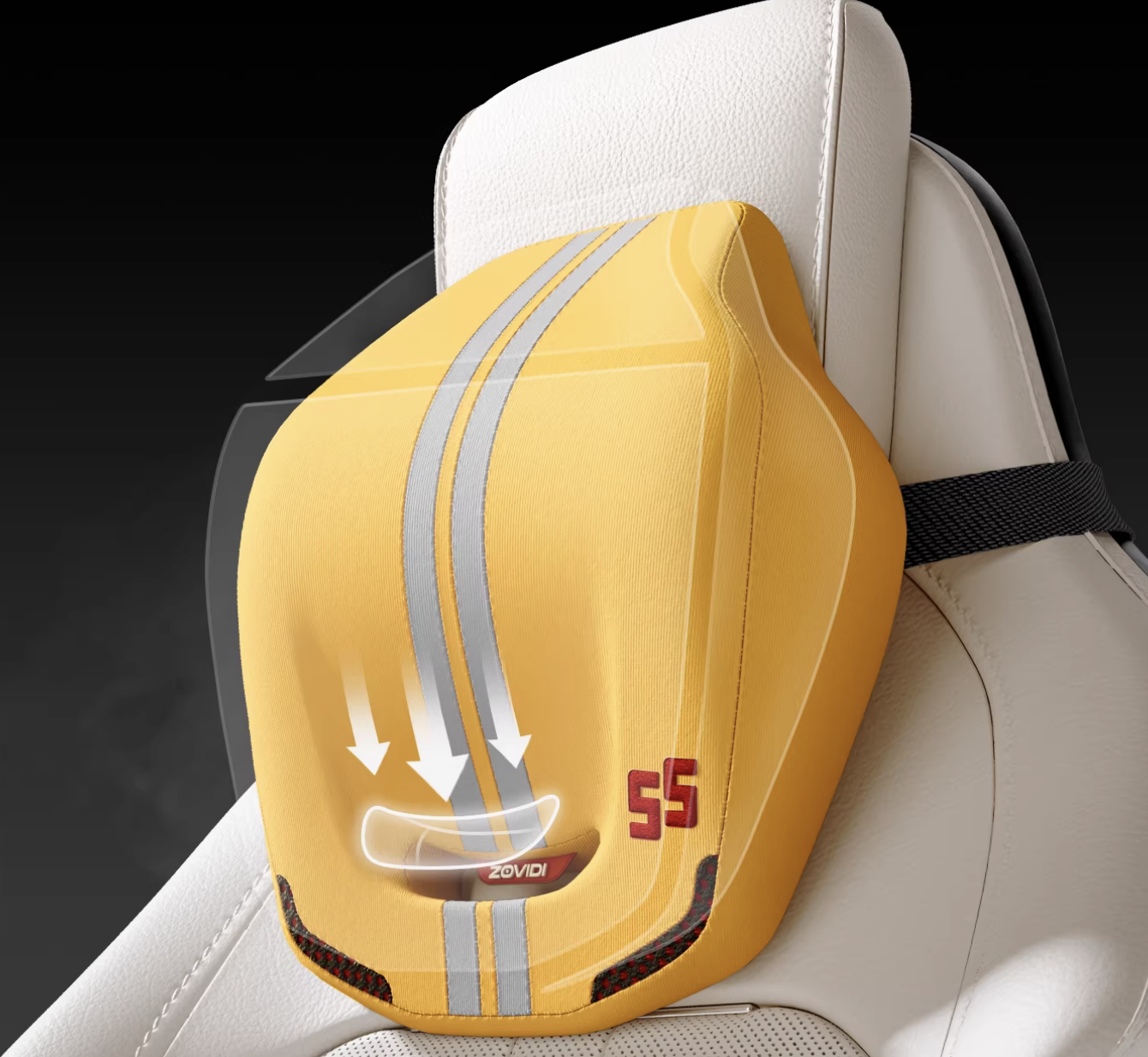 Zovidi Car Lumbar Support&Pillow