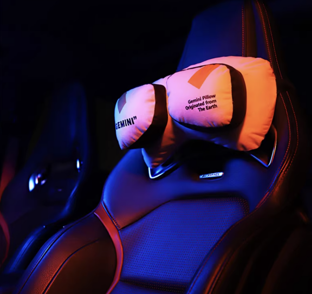 Sport Style Car Headrest Pillow