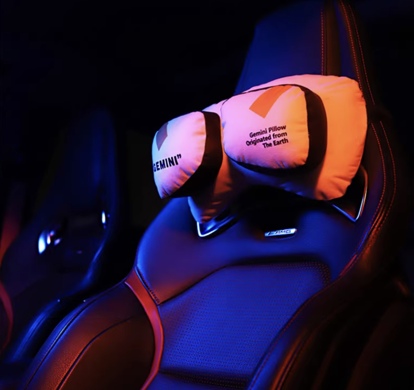 Sport Style Car Headrest Pillow