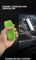 Car glass oil film cleaner