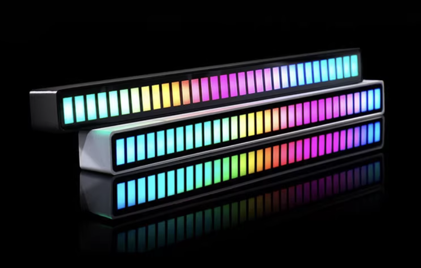 Magnetic pickup rhythm ambient light