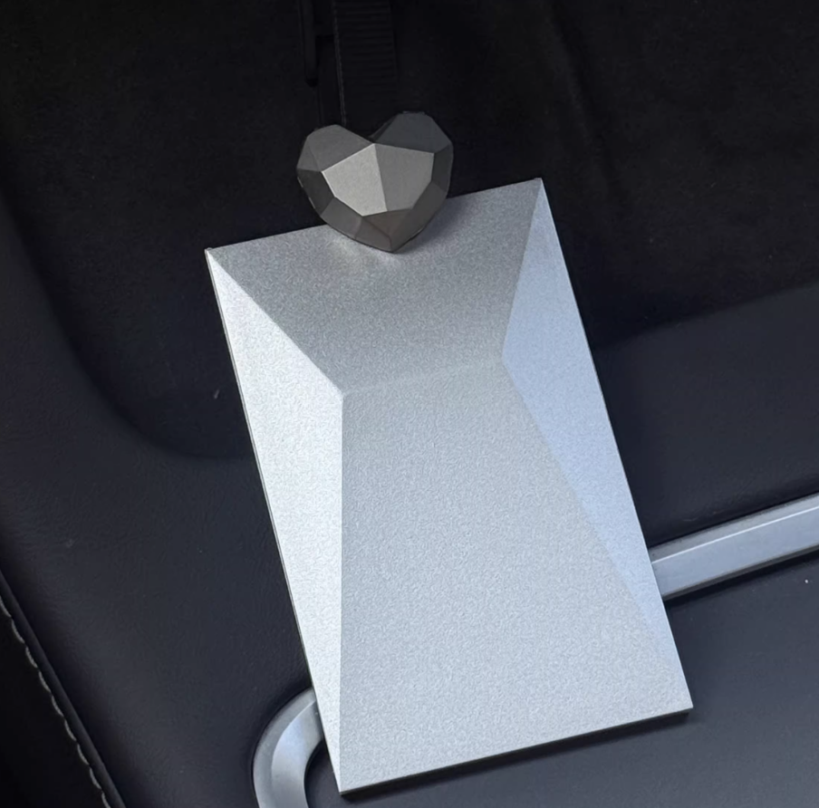 Tesla Key Card Slim Holder Cyberpunk Style