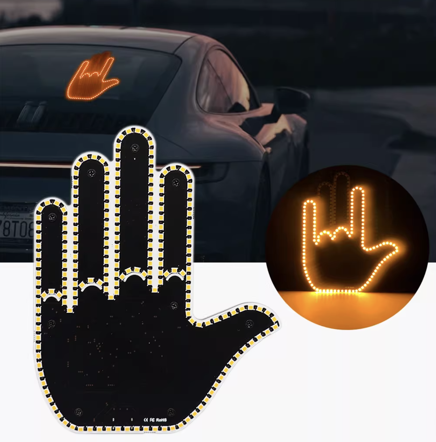 Geshowit Fun remote control gesture light
