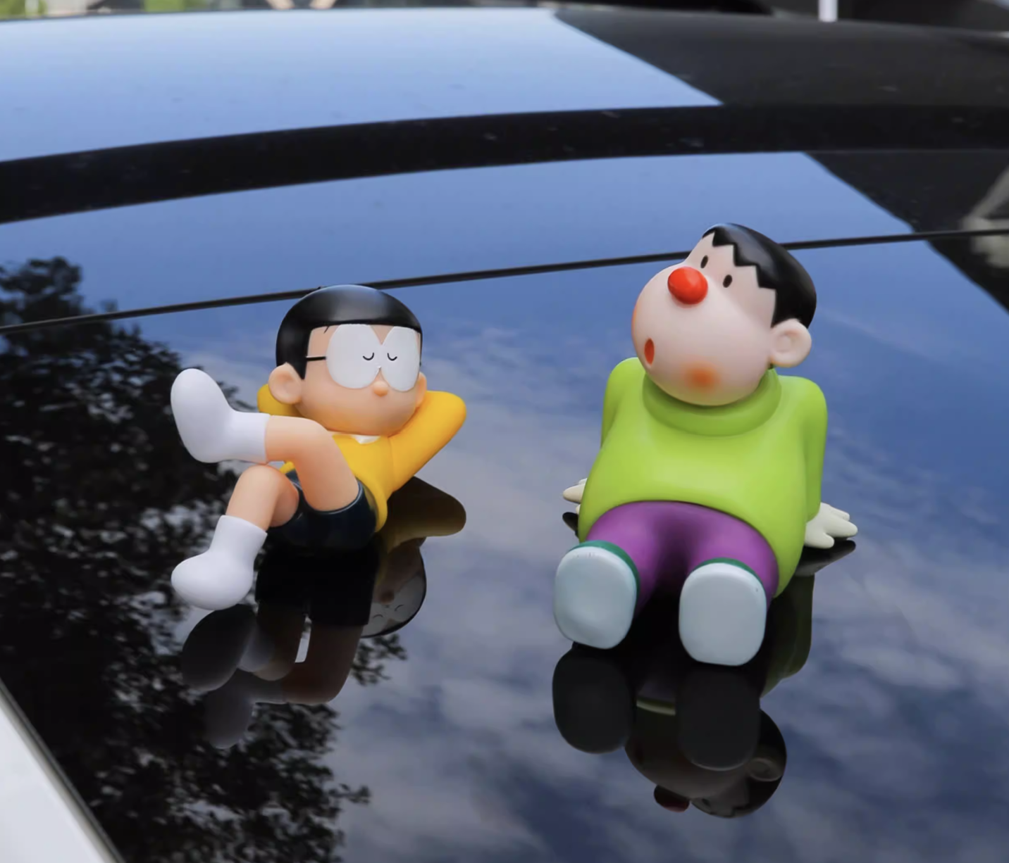 Gian & Nobita Trunk Hanging Buddies