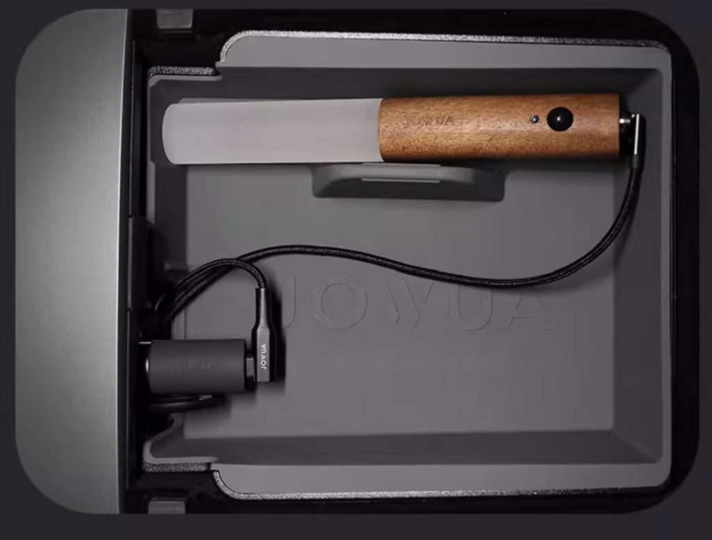Elegant wooden motion sensor light stick