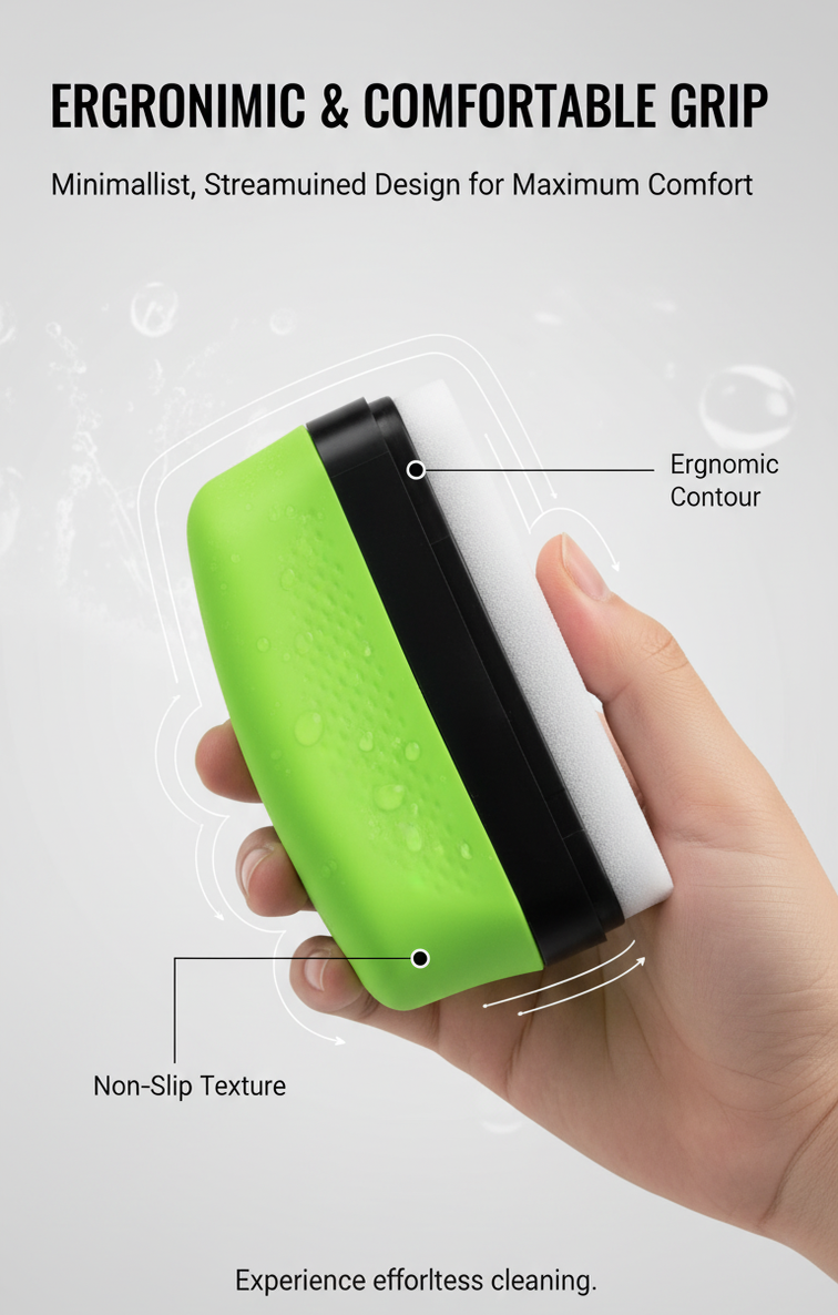 Car glass oil film cleaner