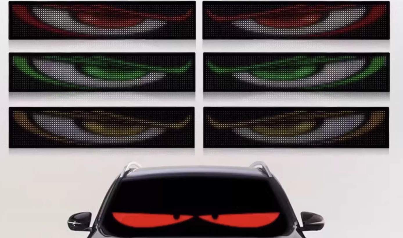 Blinking Car LED Screen
