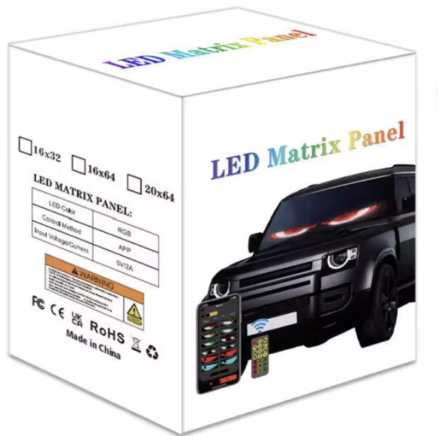 Blinking Car LED Screen
