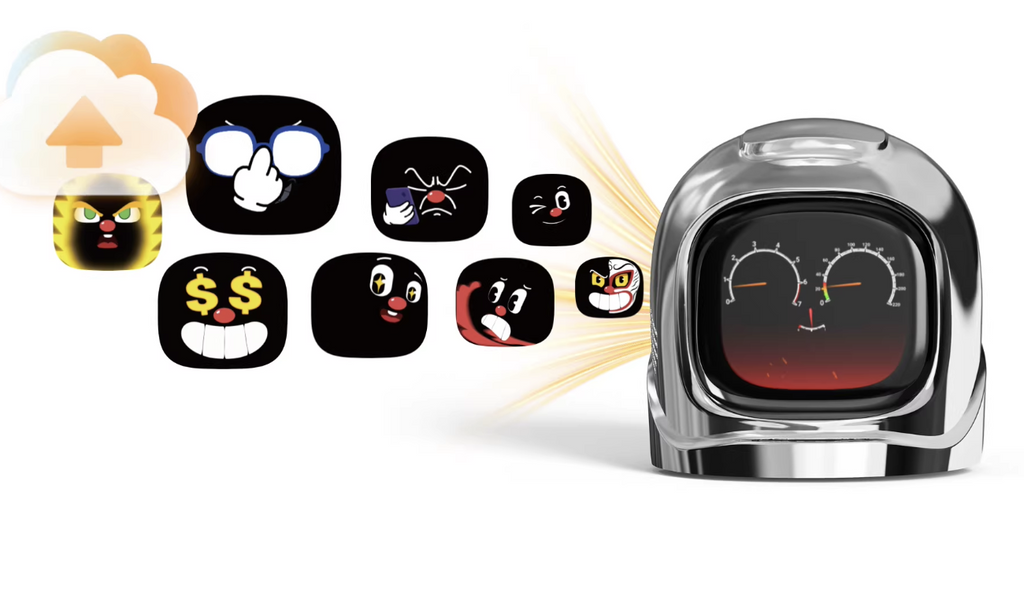 Car electronic pet figurine trendy smart companion