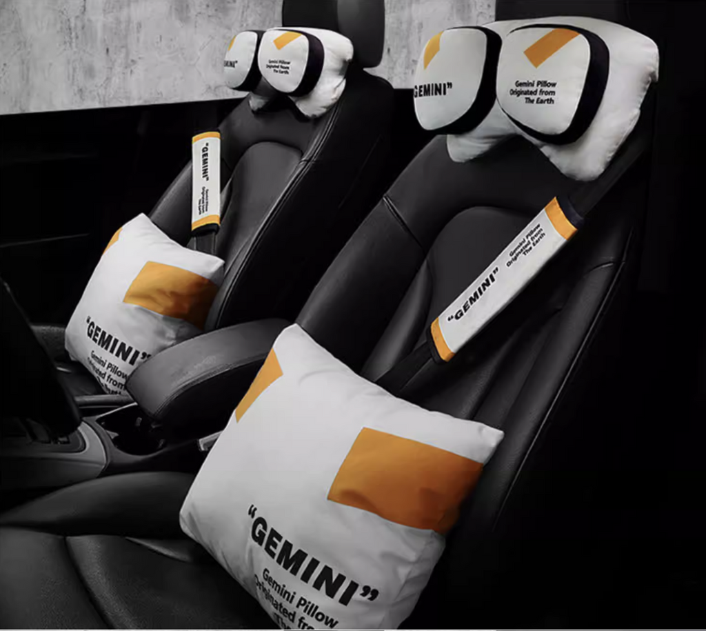 Sport Style Car Headrest Pillow