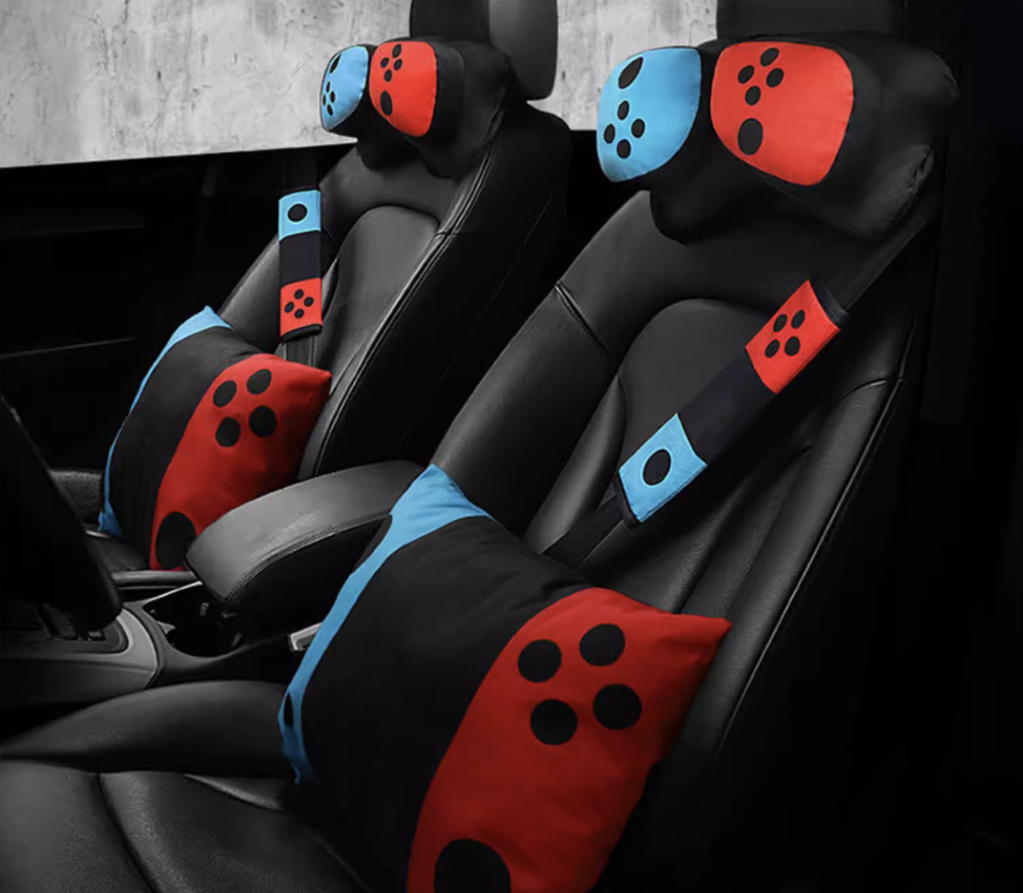 Sport Style Car Headrest Pillow