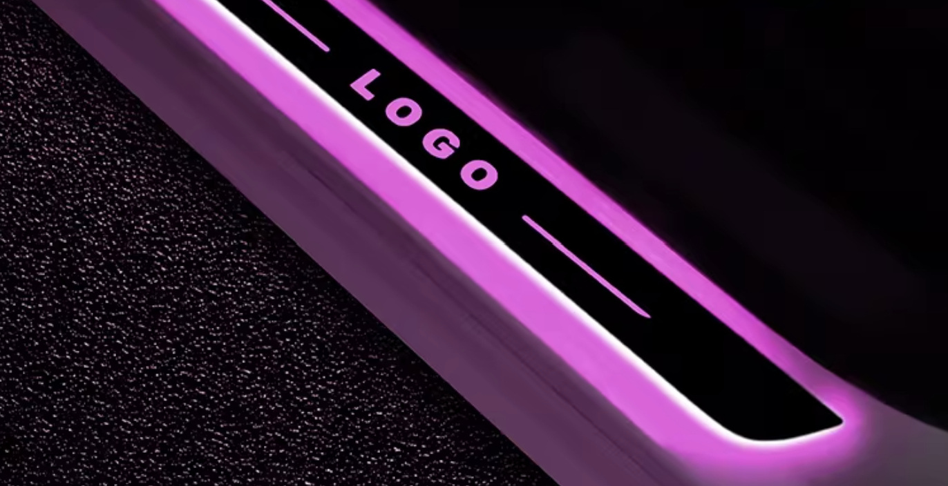 Colorful Flowing Pedal Light