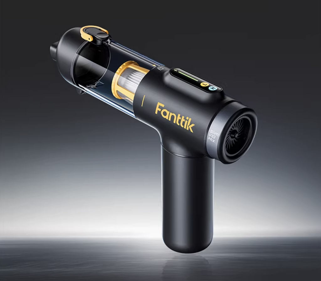 Fanttik Car Vacuum Cleaner - Small Handheld Car Vacuum Cleaner